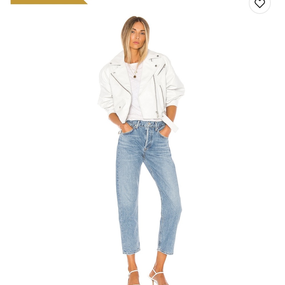 Dylan Leather Jacket White, Lamarque - image 4